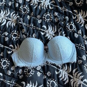 Victoria’s Secret Dream Angels Lined Demi Baby Blue Bra